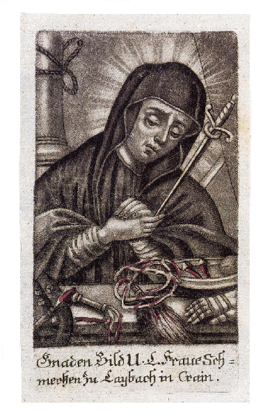 Milostna podoba Žalostne Matere Božje v cerkvi sv. Florjana