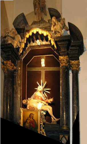 oltar Žalostne Matere Božje